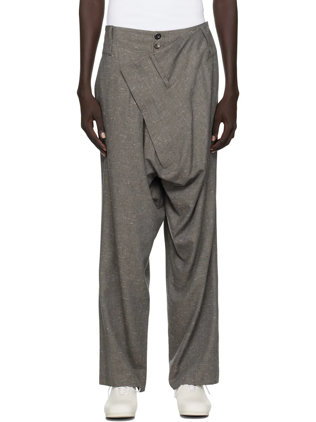 Gray Inferno Trousers - 1