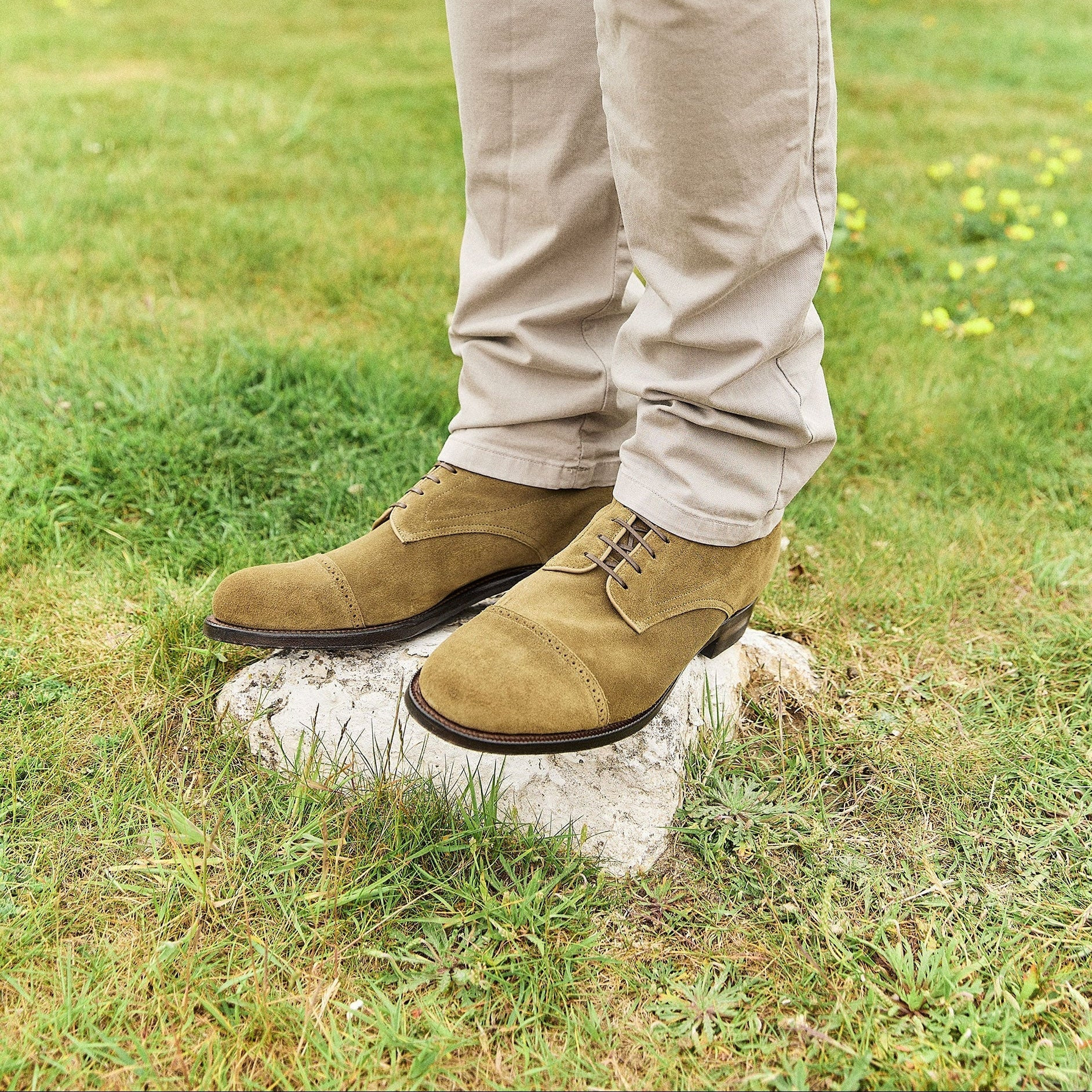 Navvy™ - Avocado Janus Calf Suede - 8