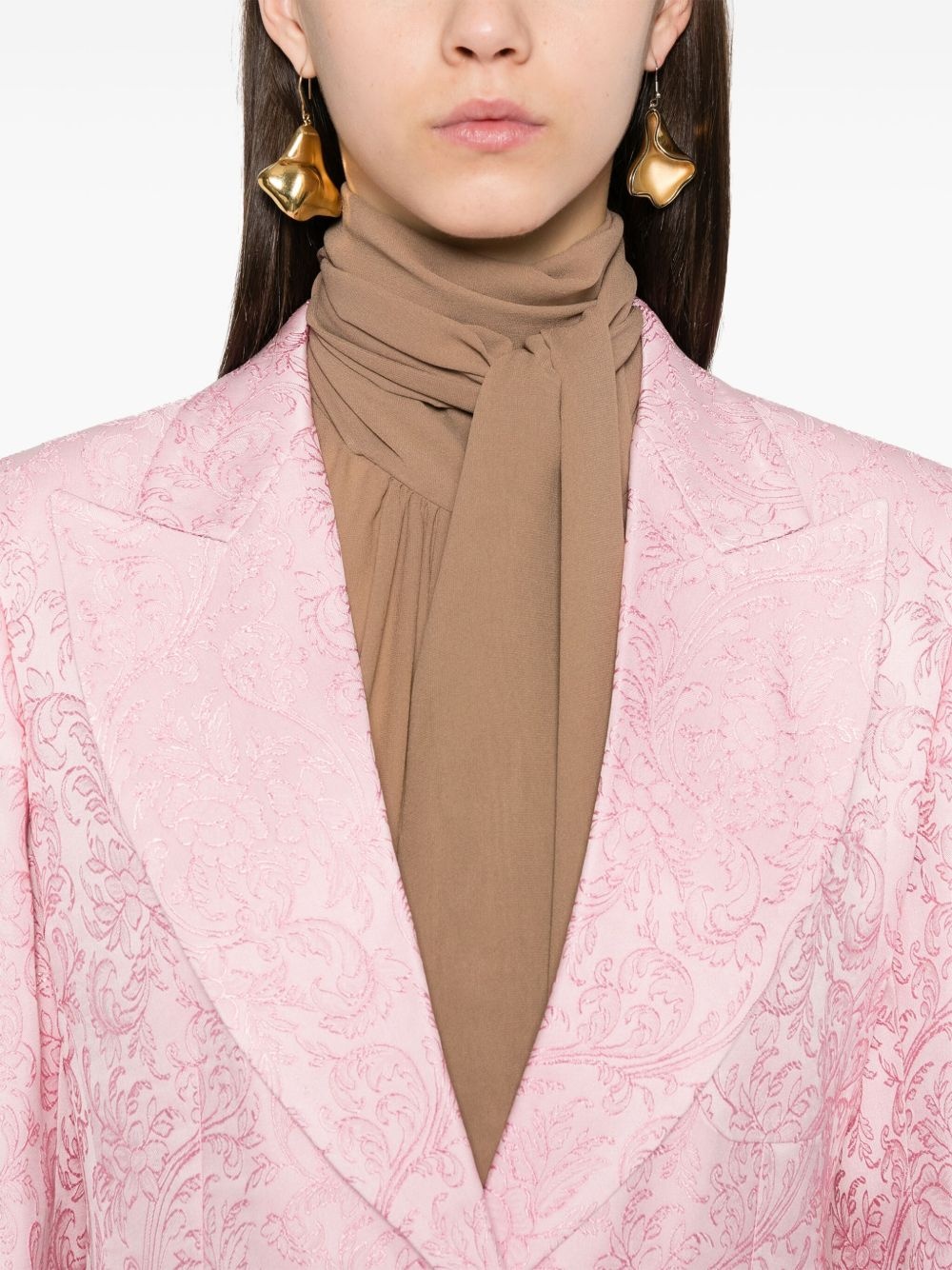 jacquard blazer - 5