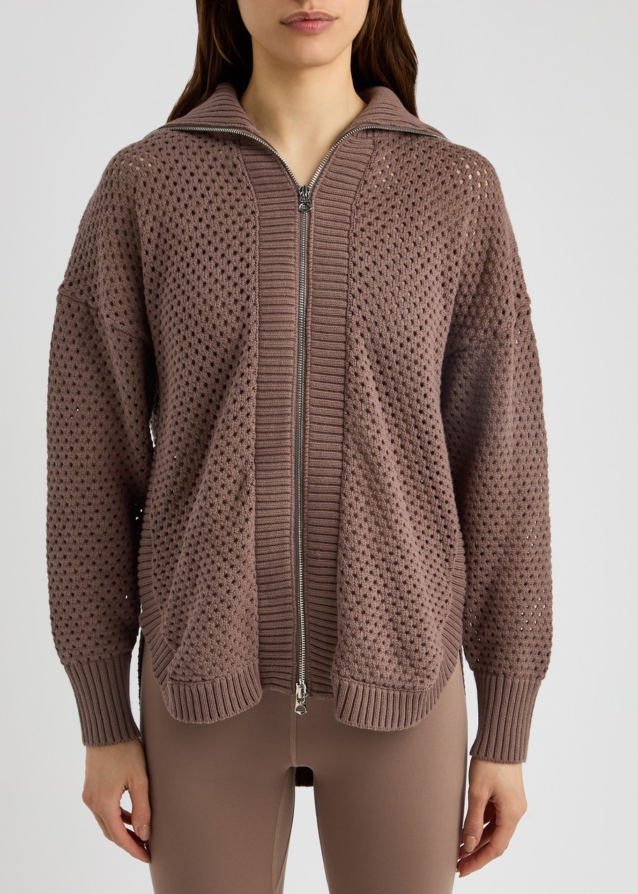 Varley Finn Open-knit Cotton Jacket - 2