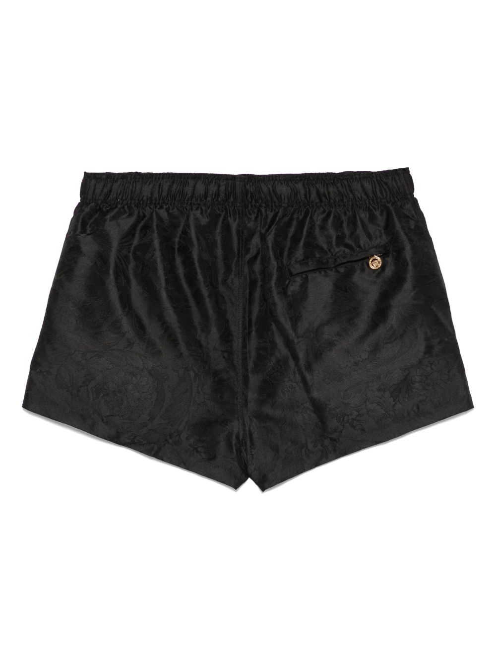 Barroco-jacquard swim shorts - 2