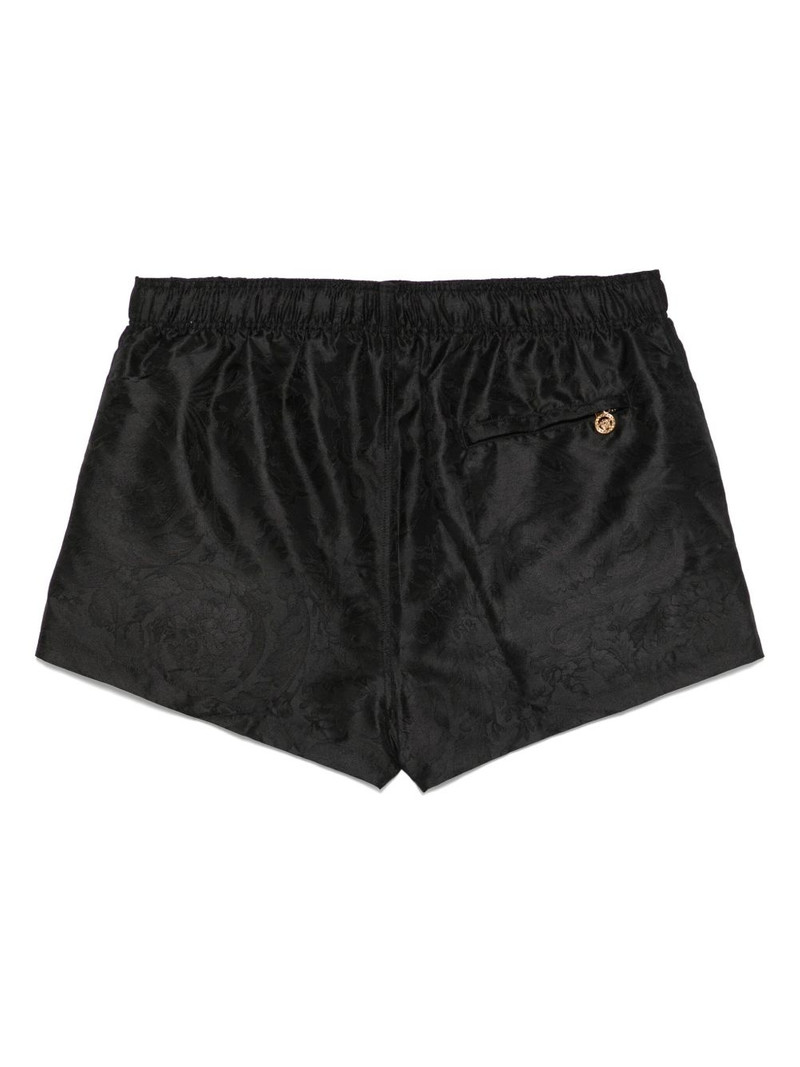VERSACE Barroco-jacquard swim shorts outlook