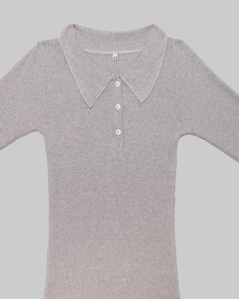 Dual Long Sleeve Tee - Recycled Cotton Rib 10