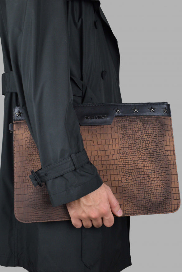 Jimmy Choo Men Derek Clutch Bag - 2