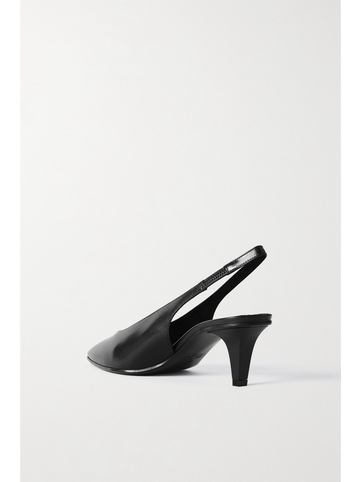Rebecca leather slingback pumps Black - 3