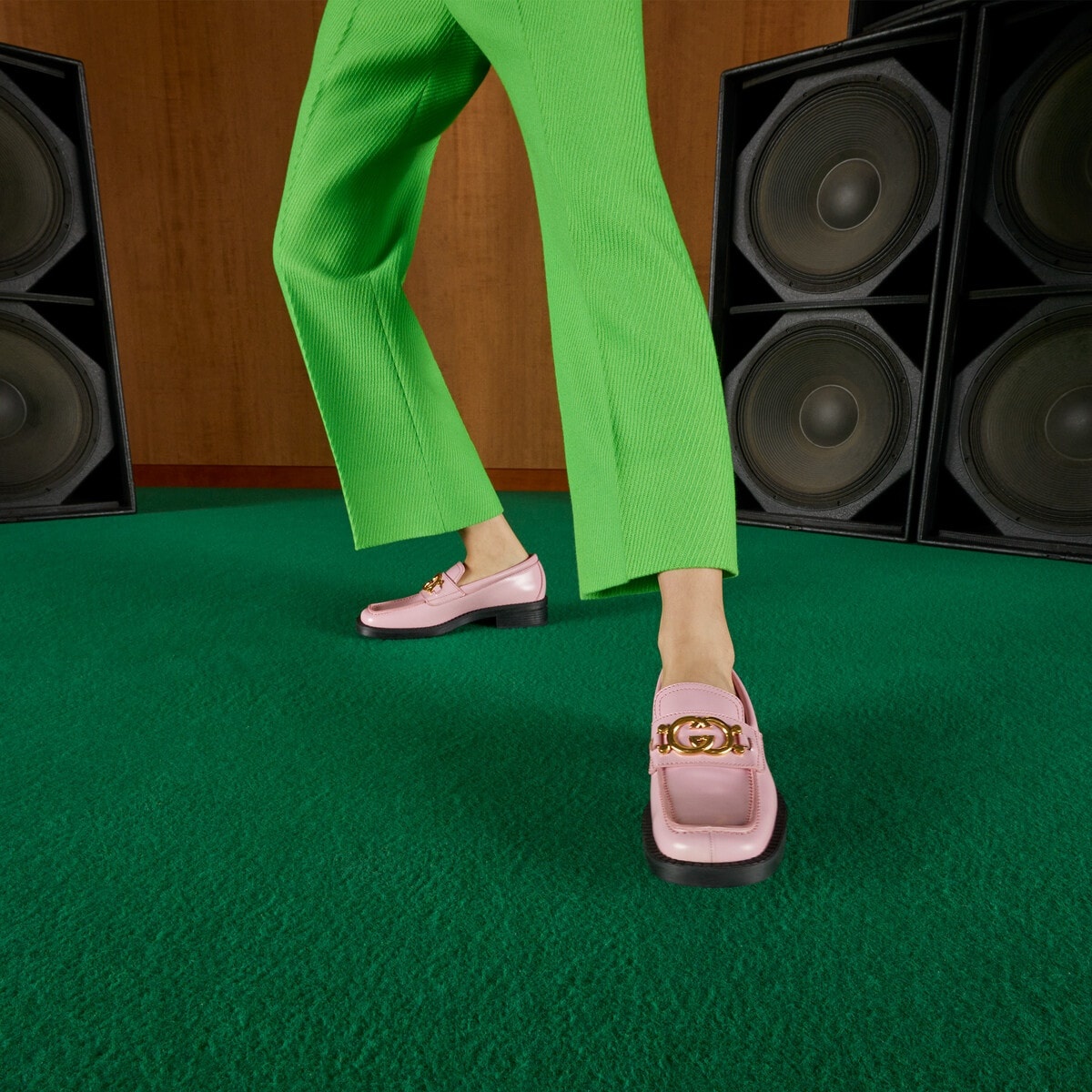 Women's loafer with Interlocking G - 3