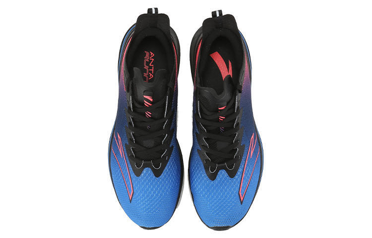 ANTA Running Series Sneakers 'Blue Black Red' 112215566-2 - 3