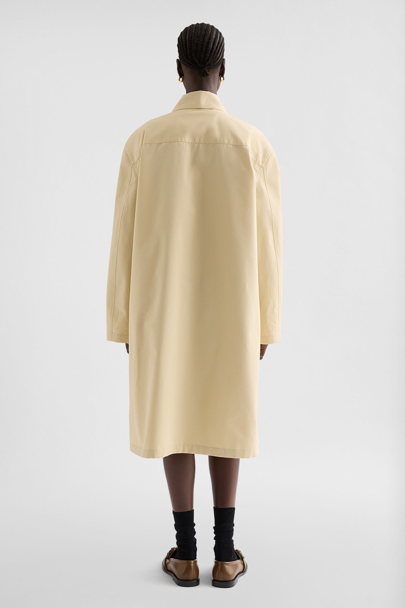 Cotton Blend Poplin Coat 5