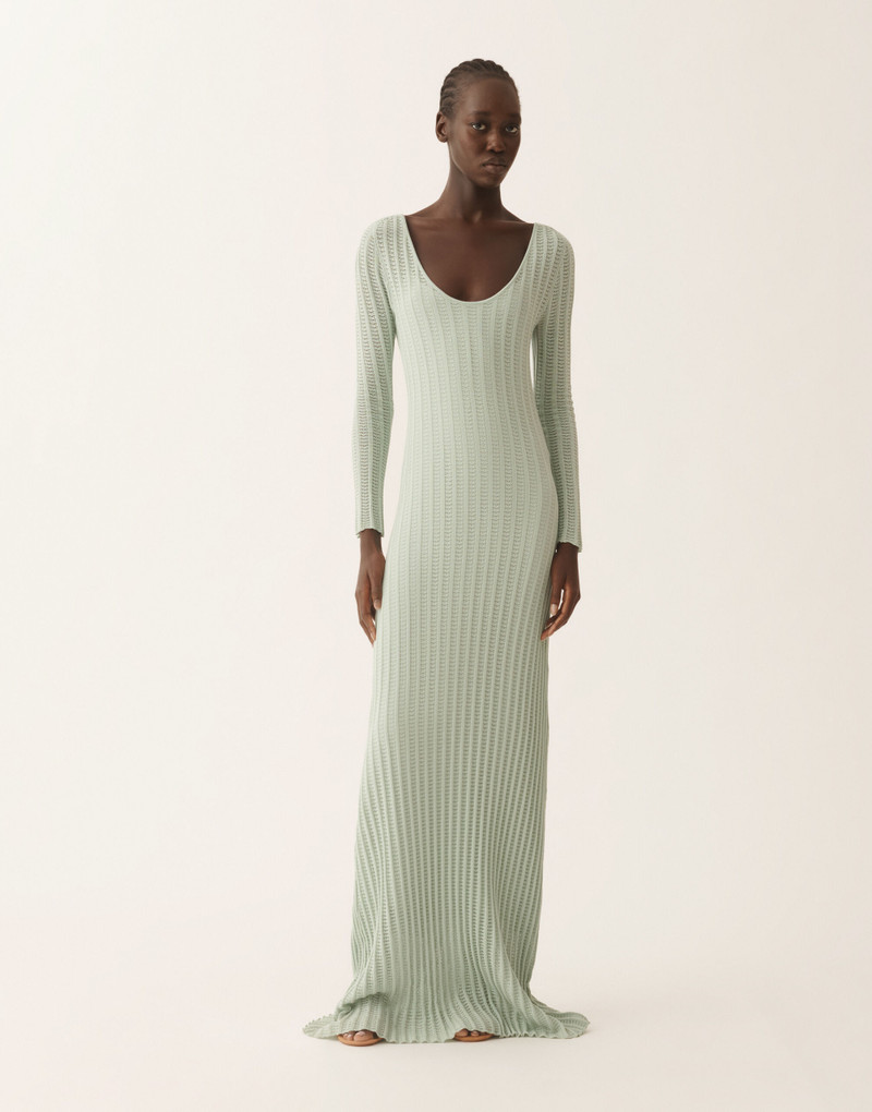 Long dress in organic cotton 3