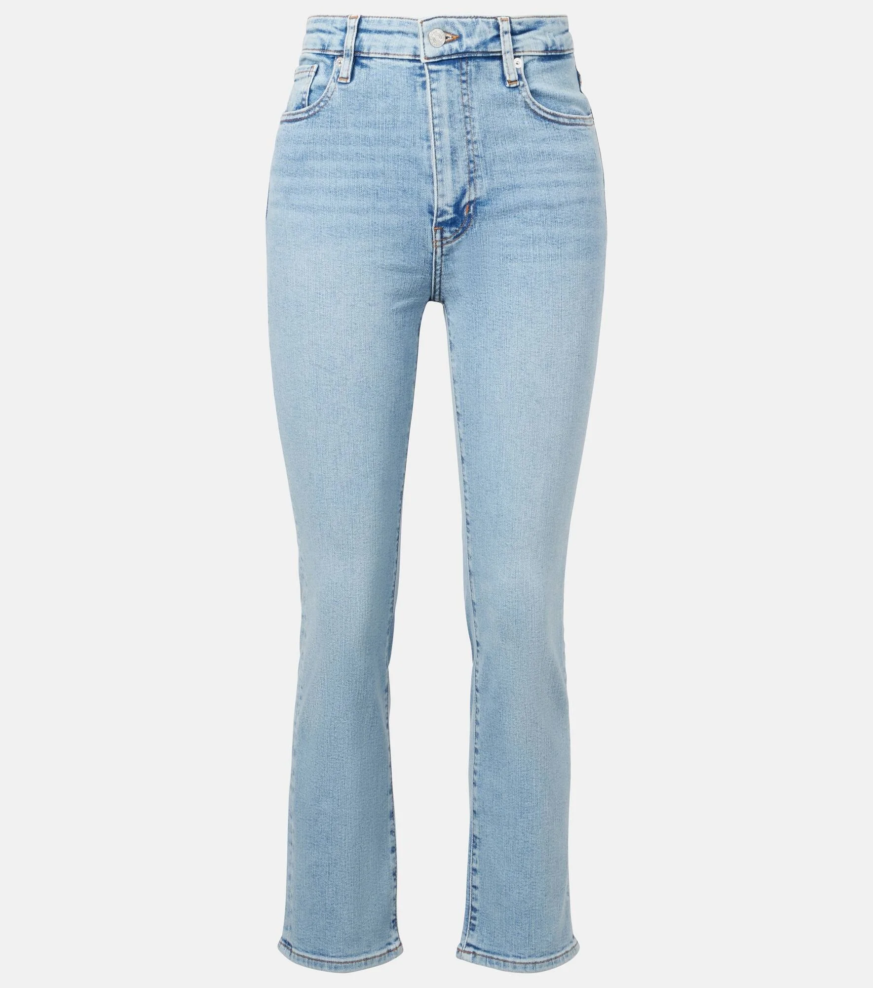 Pencil Crop high-rise straight jeans - 1