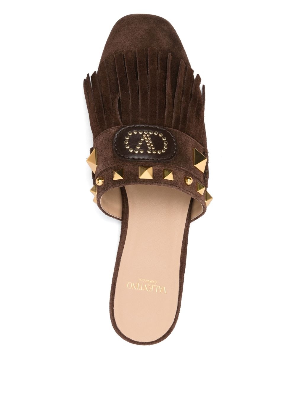 VLogo suede mules - 4