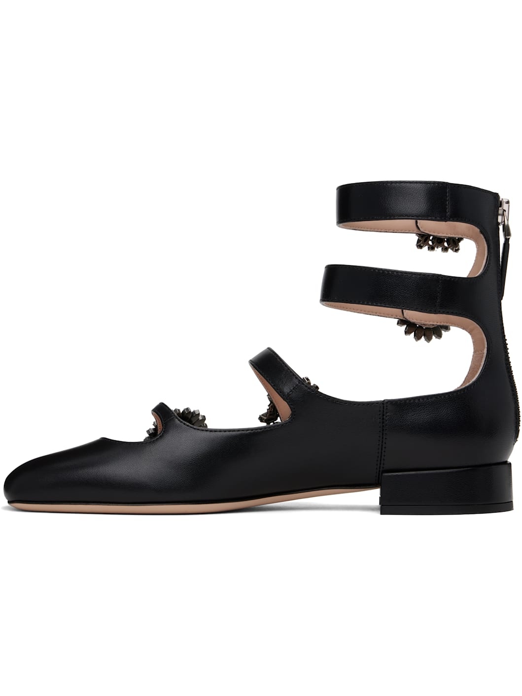 Black Preshoes Ballerina Flats - 3