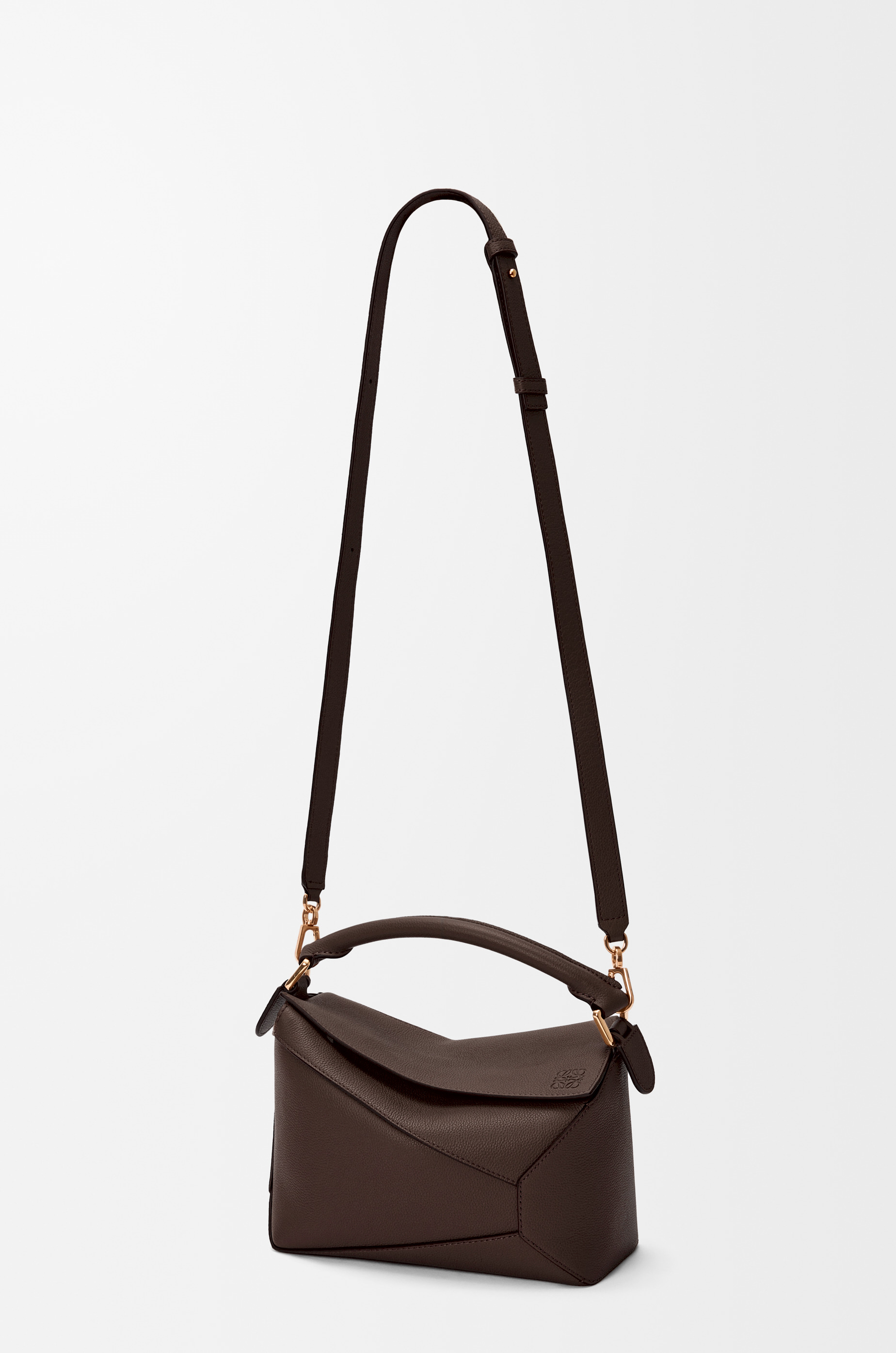 Small Puzzle Edge bag in soft grained calfskin - 6