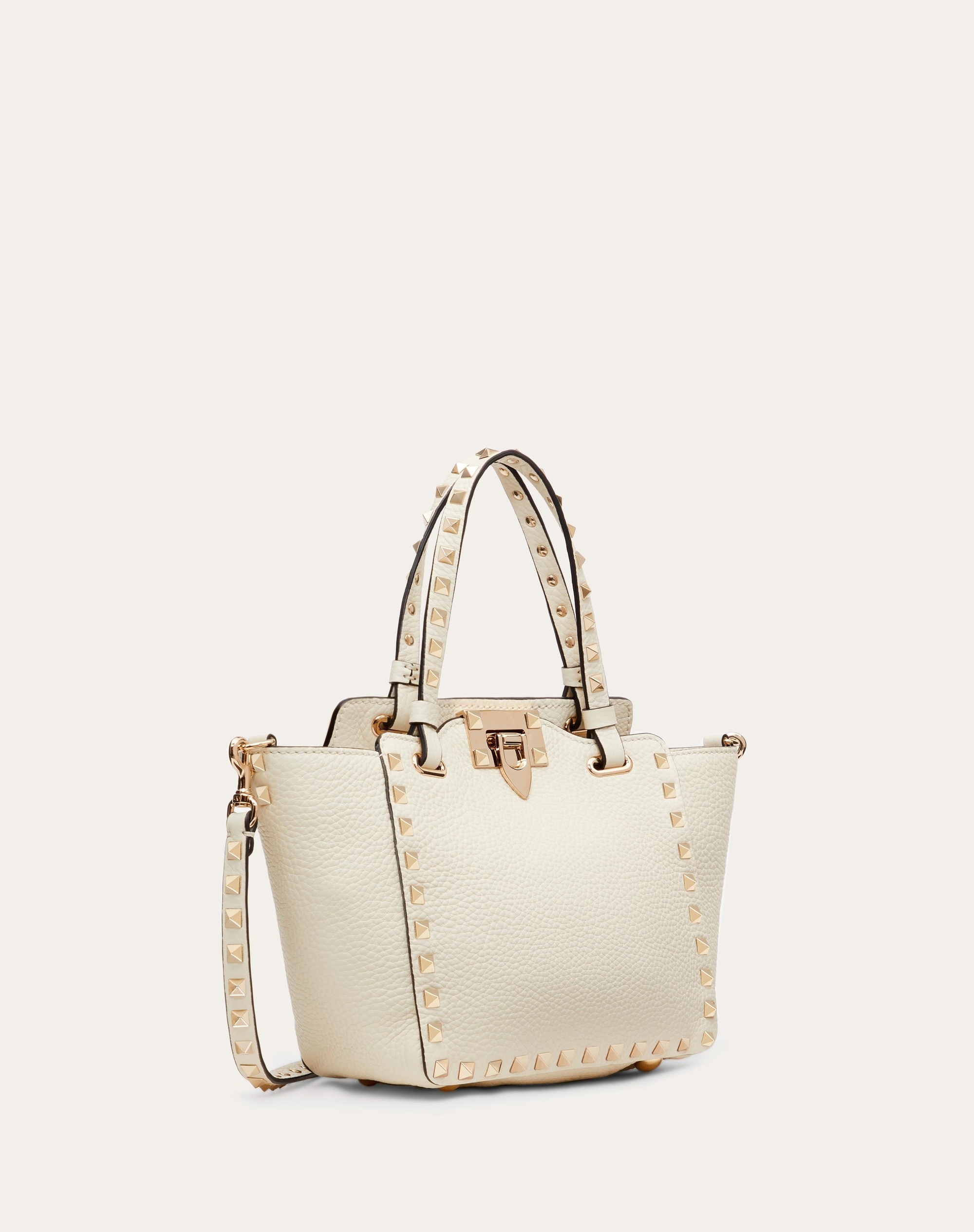MINI ROCKSTUD GRAINY CALFSKIN BAG - 2