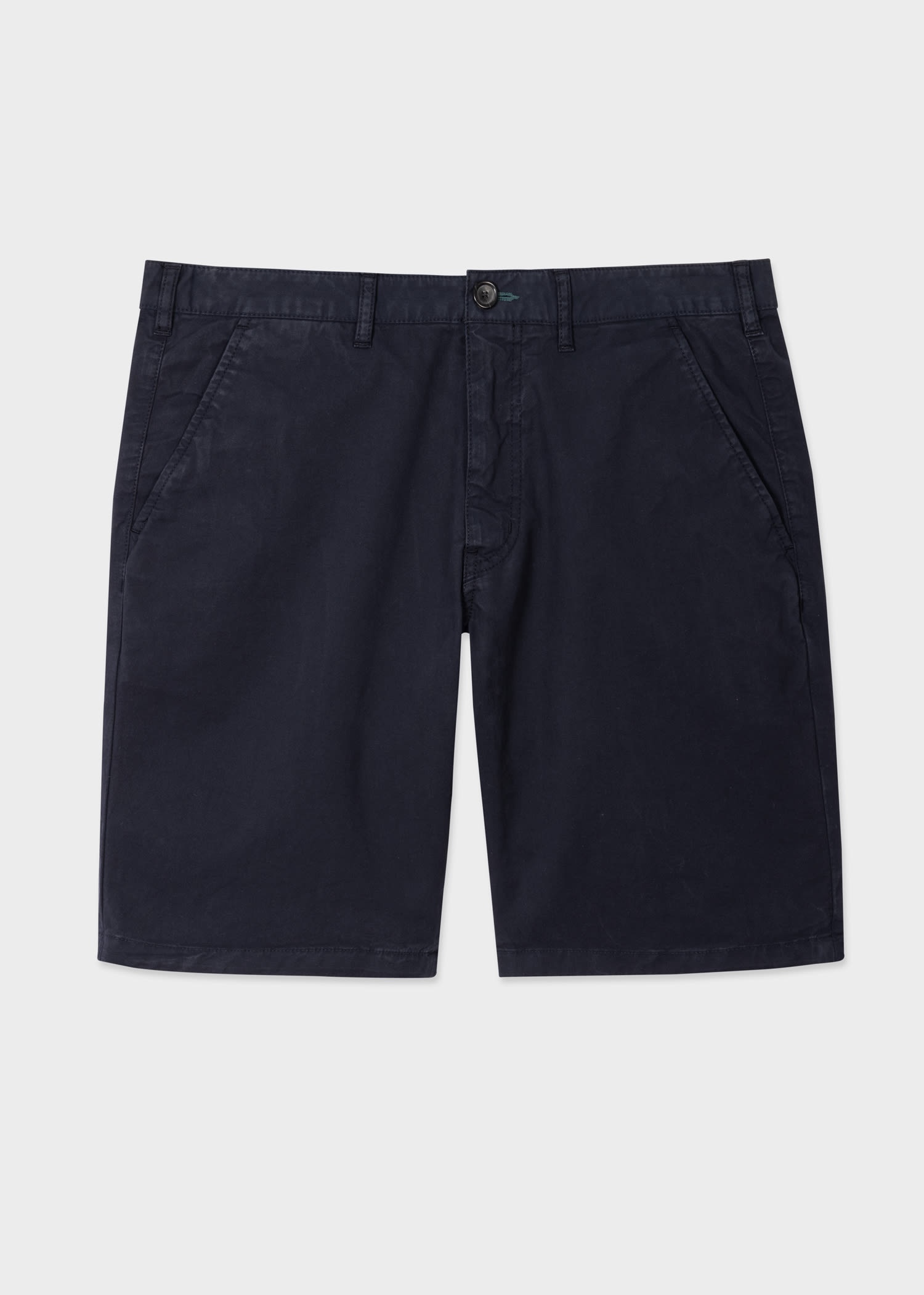 Cotton-Blend Zebra Logo Shorts - 1