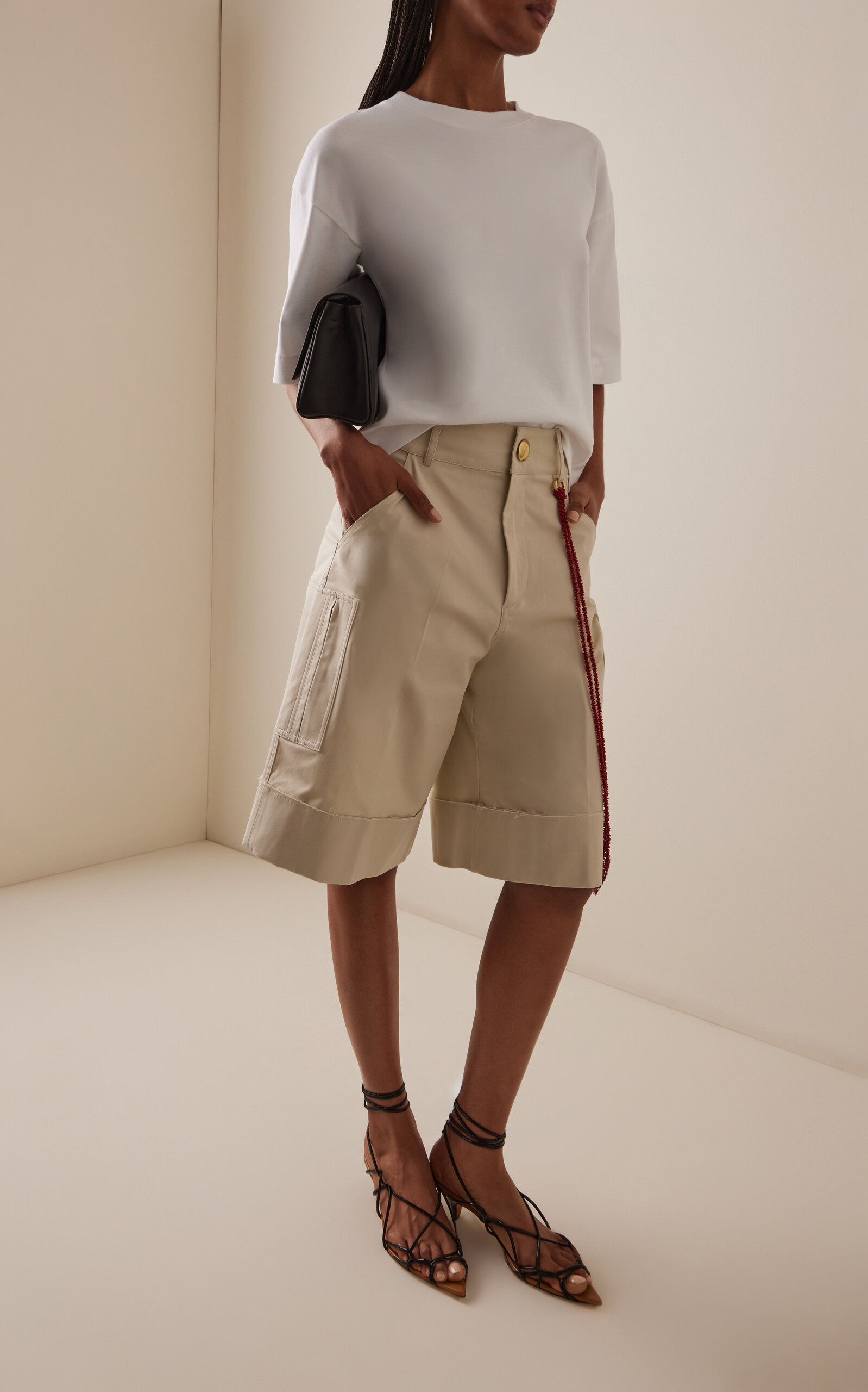 Smith Cotton T-Shirt white - 2