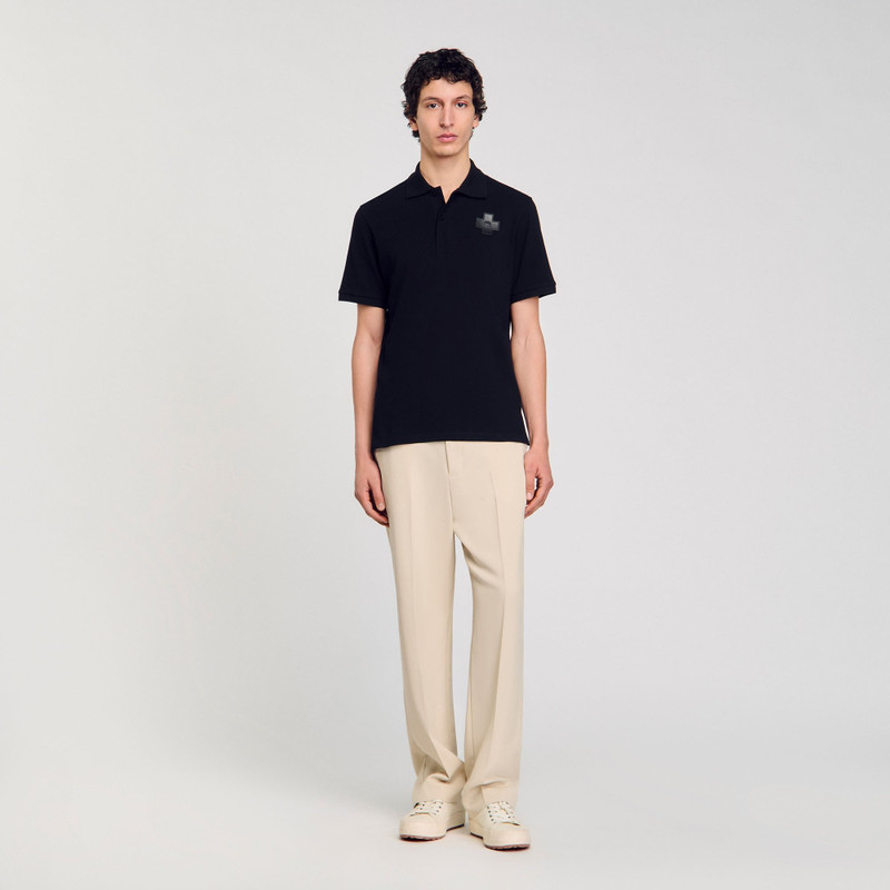 Sandro COTTON POLO SHIRT outlook