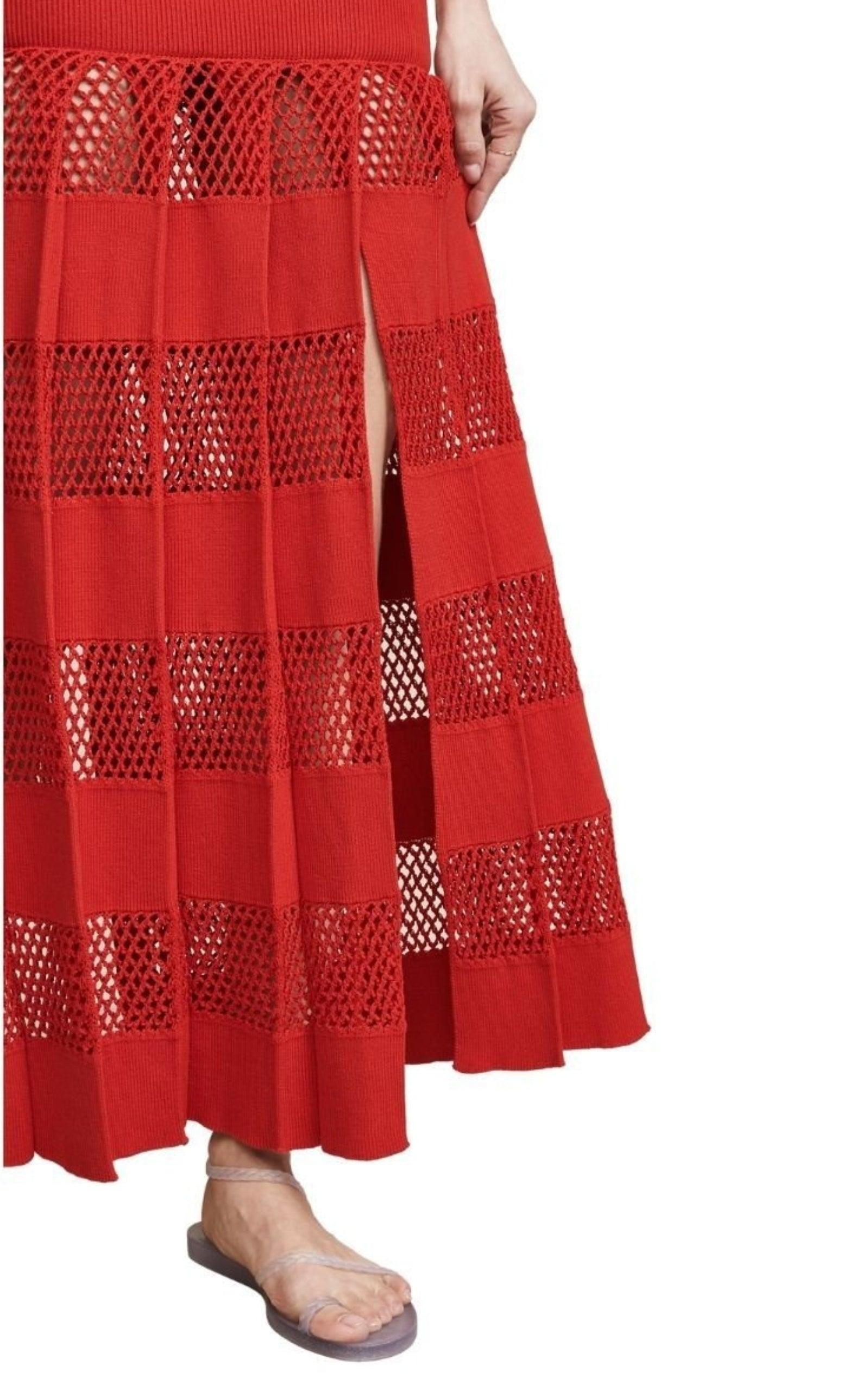 Sonia Rykiel - Textured Stripe Skirt - 3