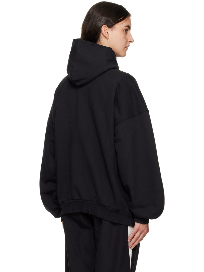 Black 'Bal.com' Hoodie 3