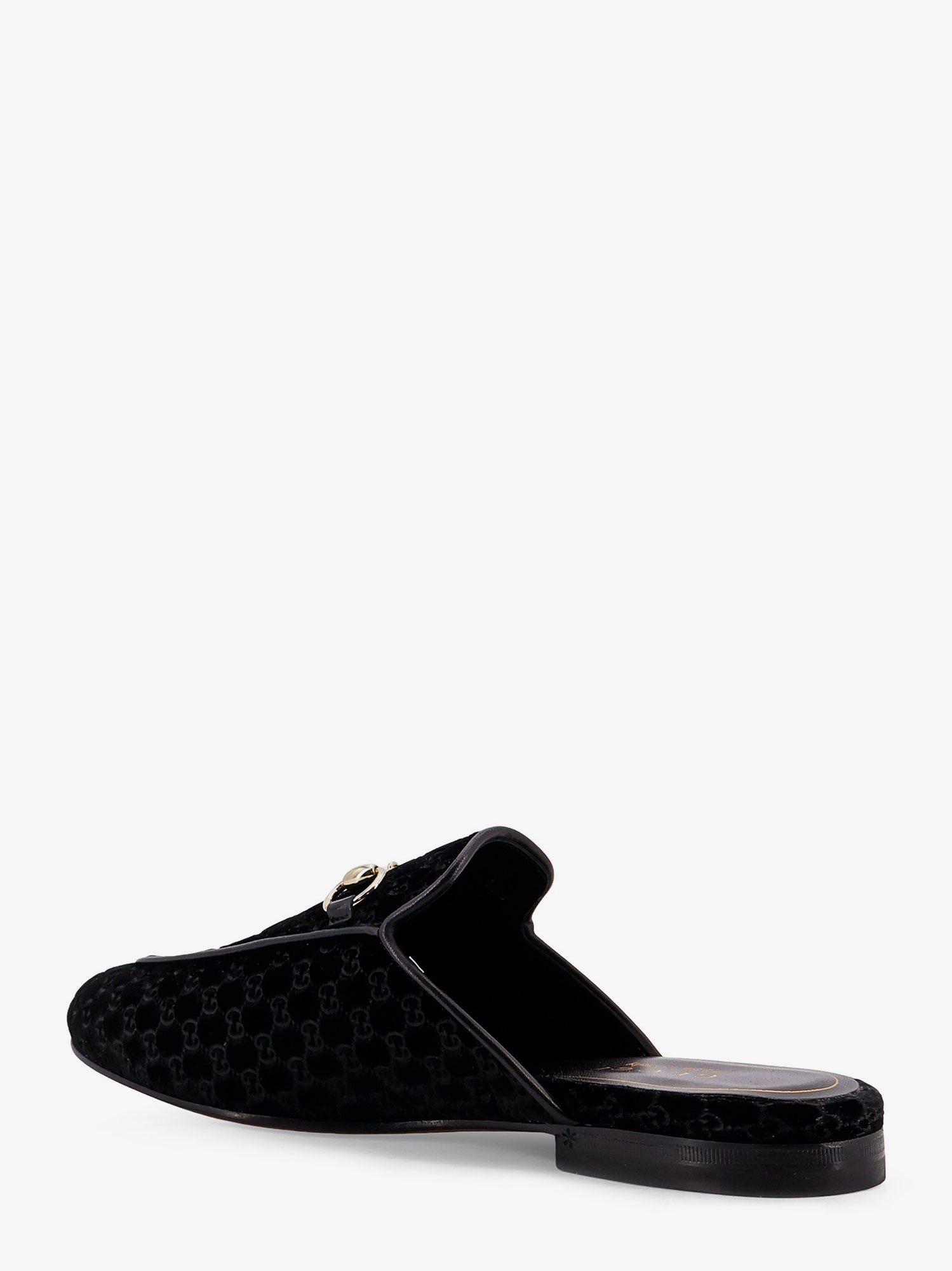 Princetown Gg Supreme Velvet Mule - 4