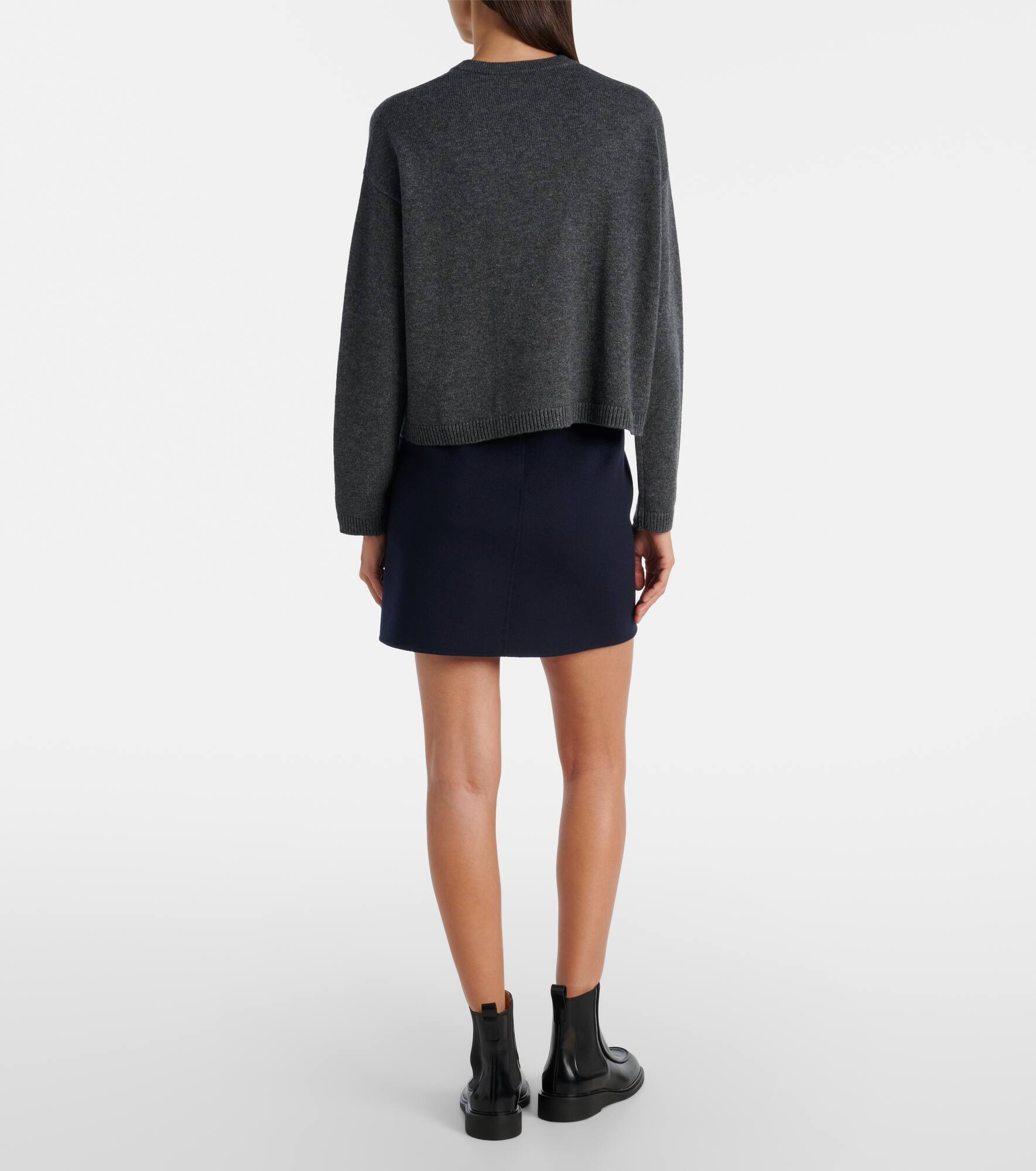 Wool and cashmere sweater - 3