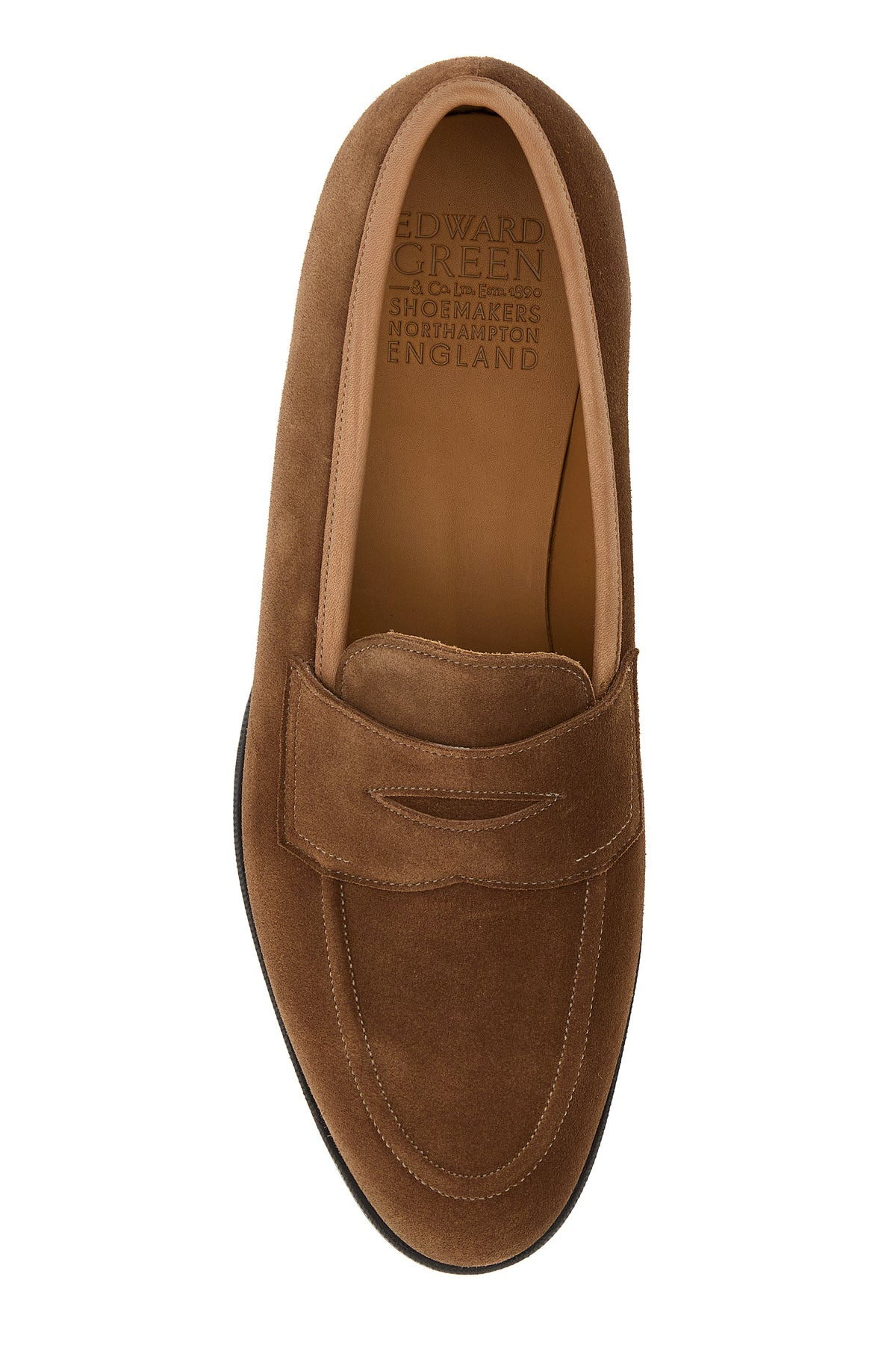 Brown suede Piccadilly loafers - 4