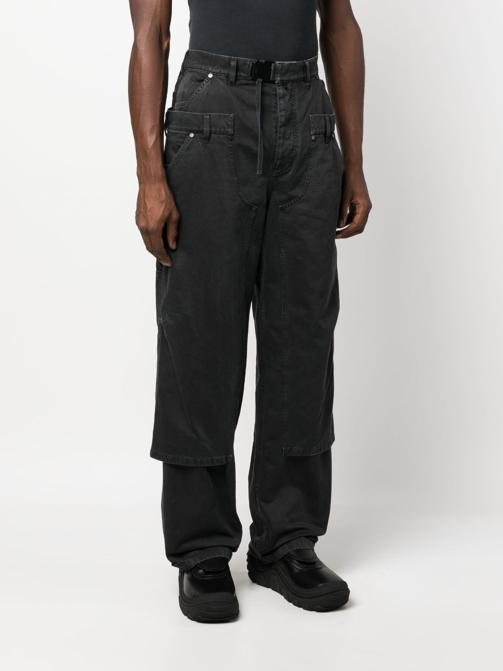 Double Shift cotton utility trousers - 3