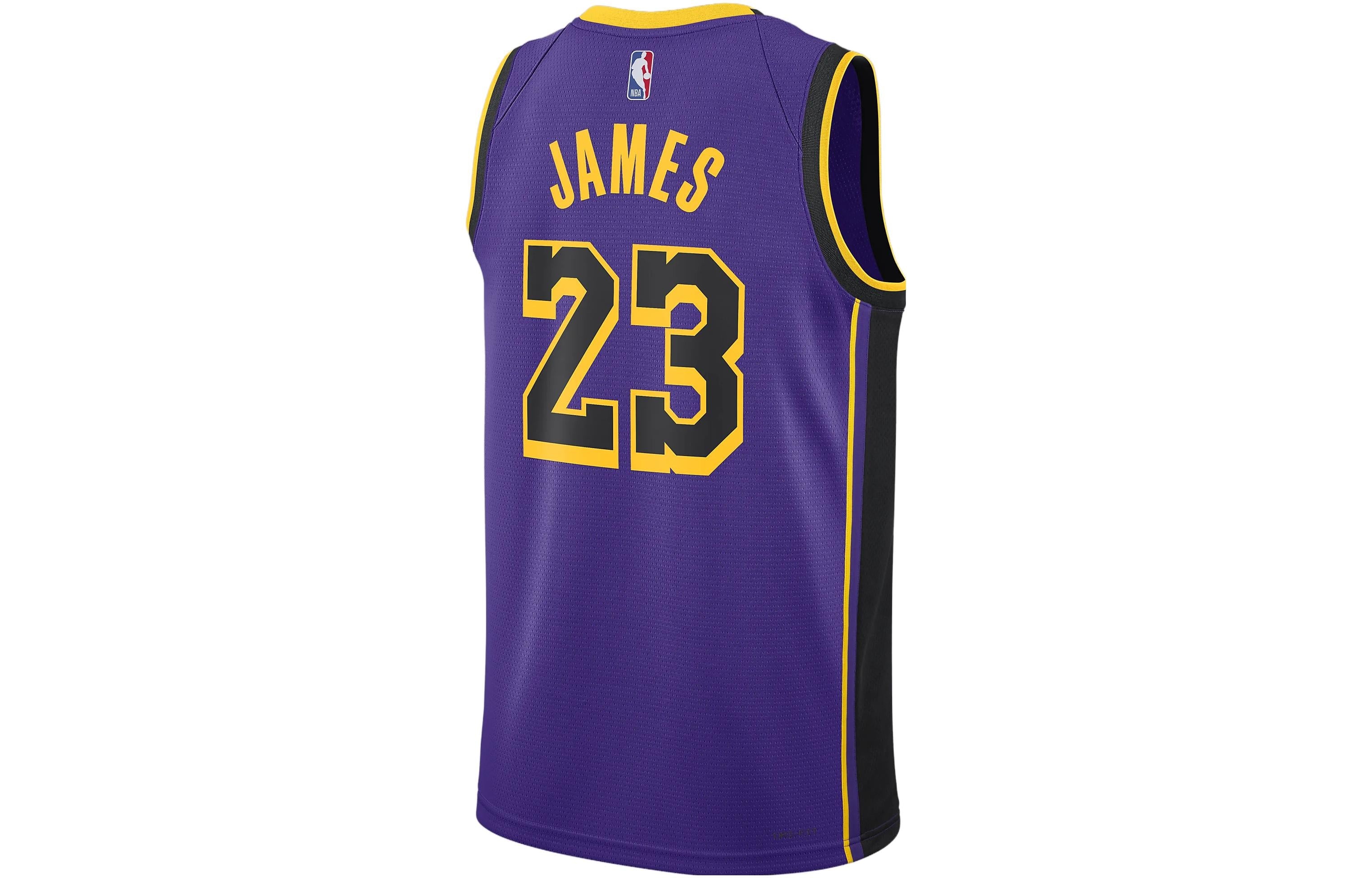 Air Jordan x NBA Los Angeles Lakers Statement Edition Swingman Jersey 'LeBron James' DO9530-508 - 2