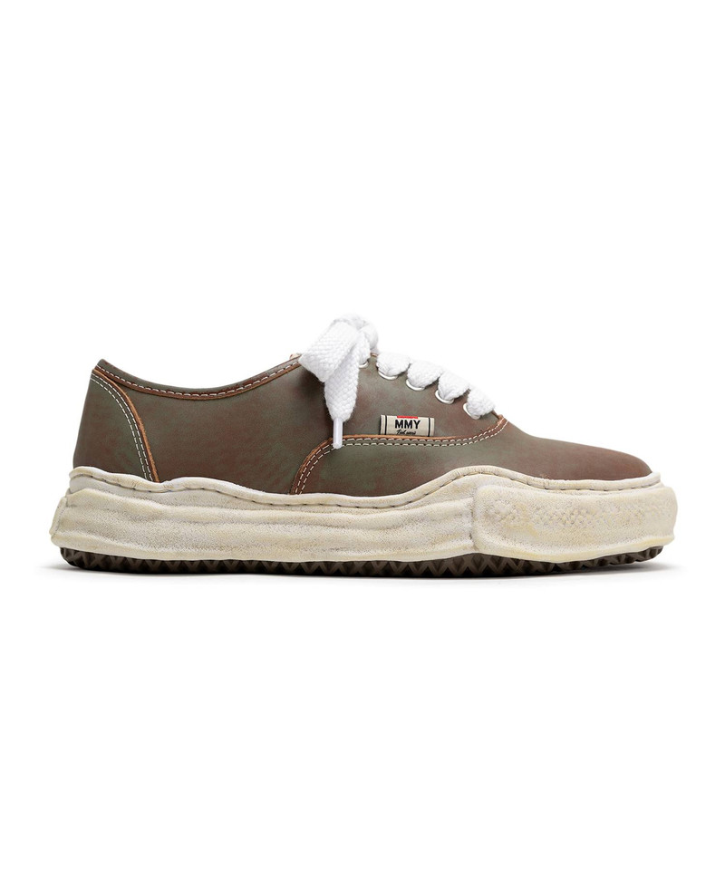 【EXCLUSIVE EDITION】"BAKER" OG Sole Shaved Leather Low-top Sneaker 1