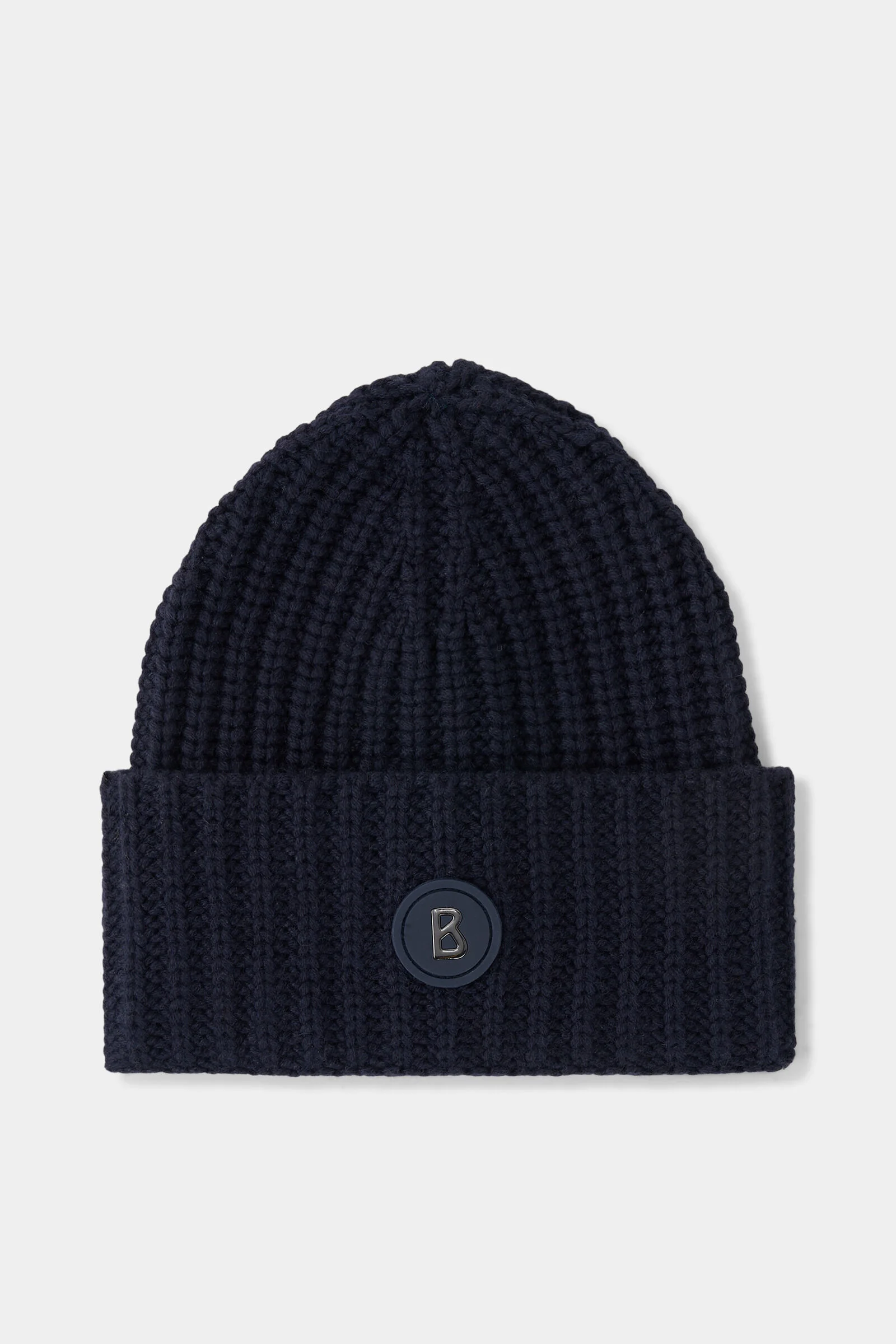 Kilian knitted cashmere hat in Navy blue - 1
