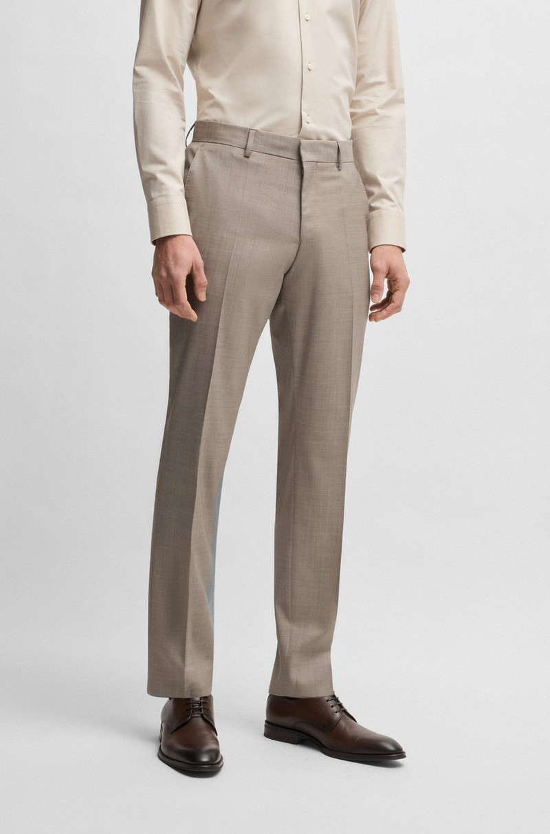 SLIM-FIT SUIT IN VIRGIN WOOL 6