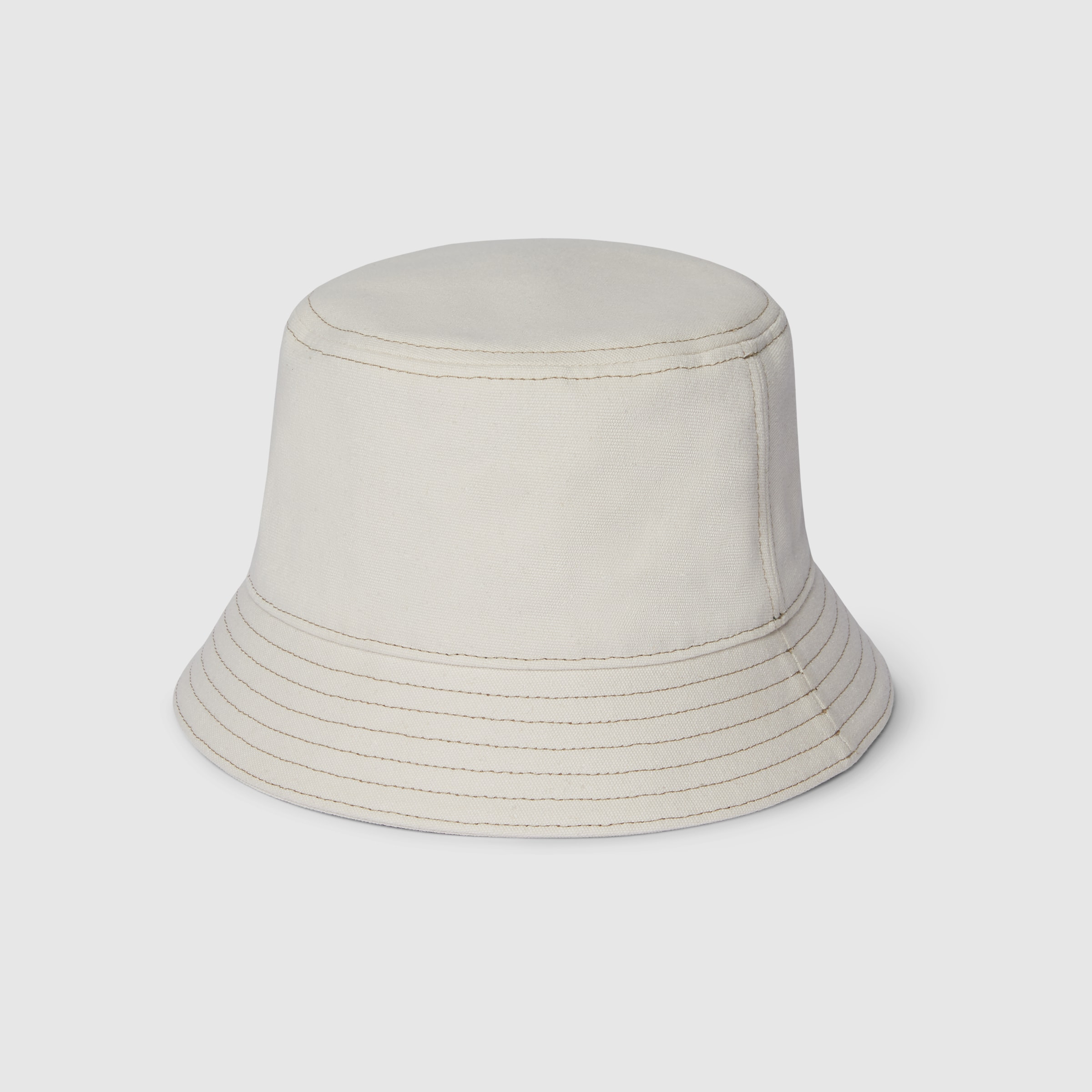 Printed cotton canvas bucket hat - 5