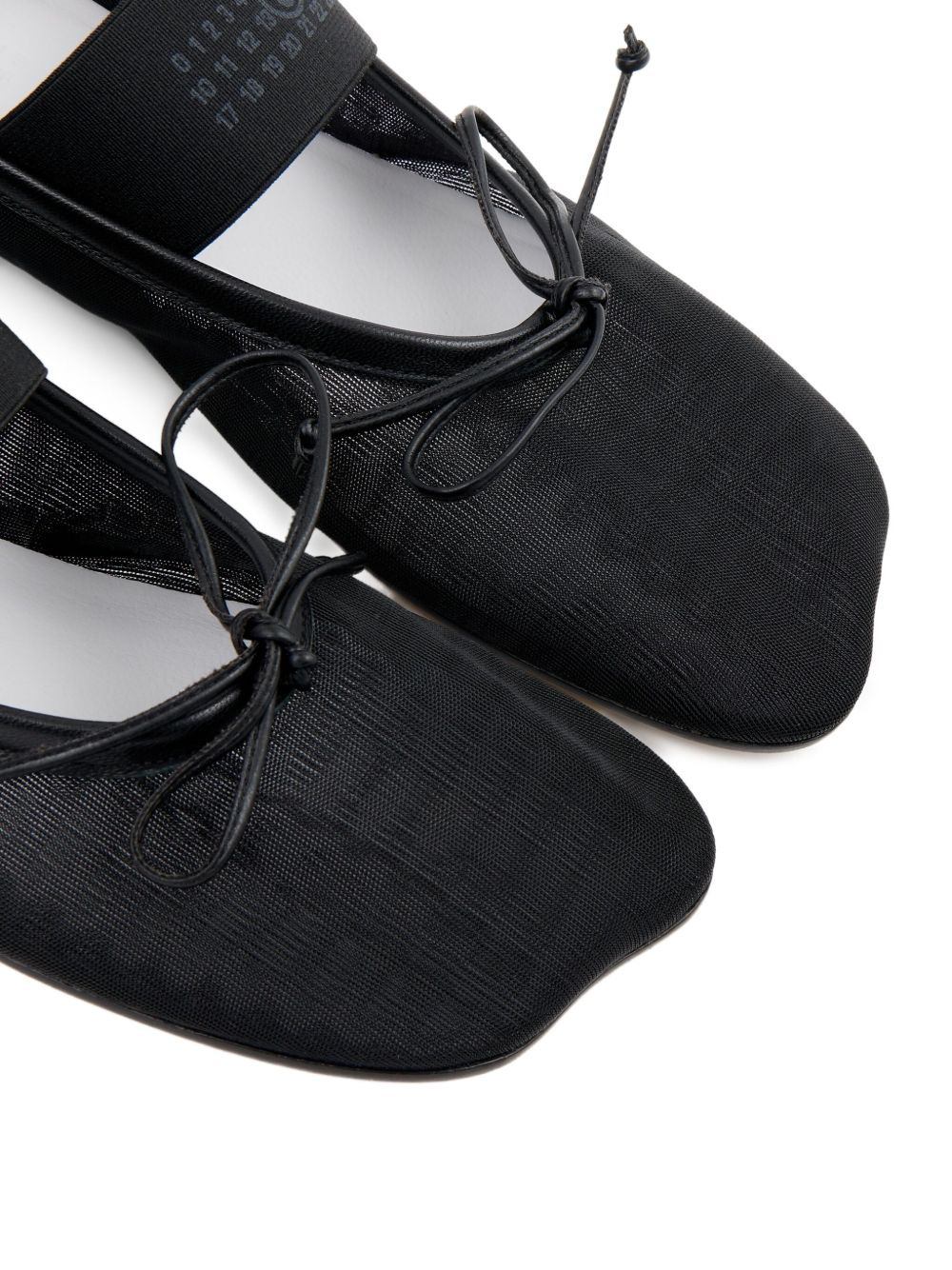 mesh ballerina shoes - 5