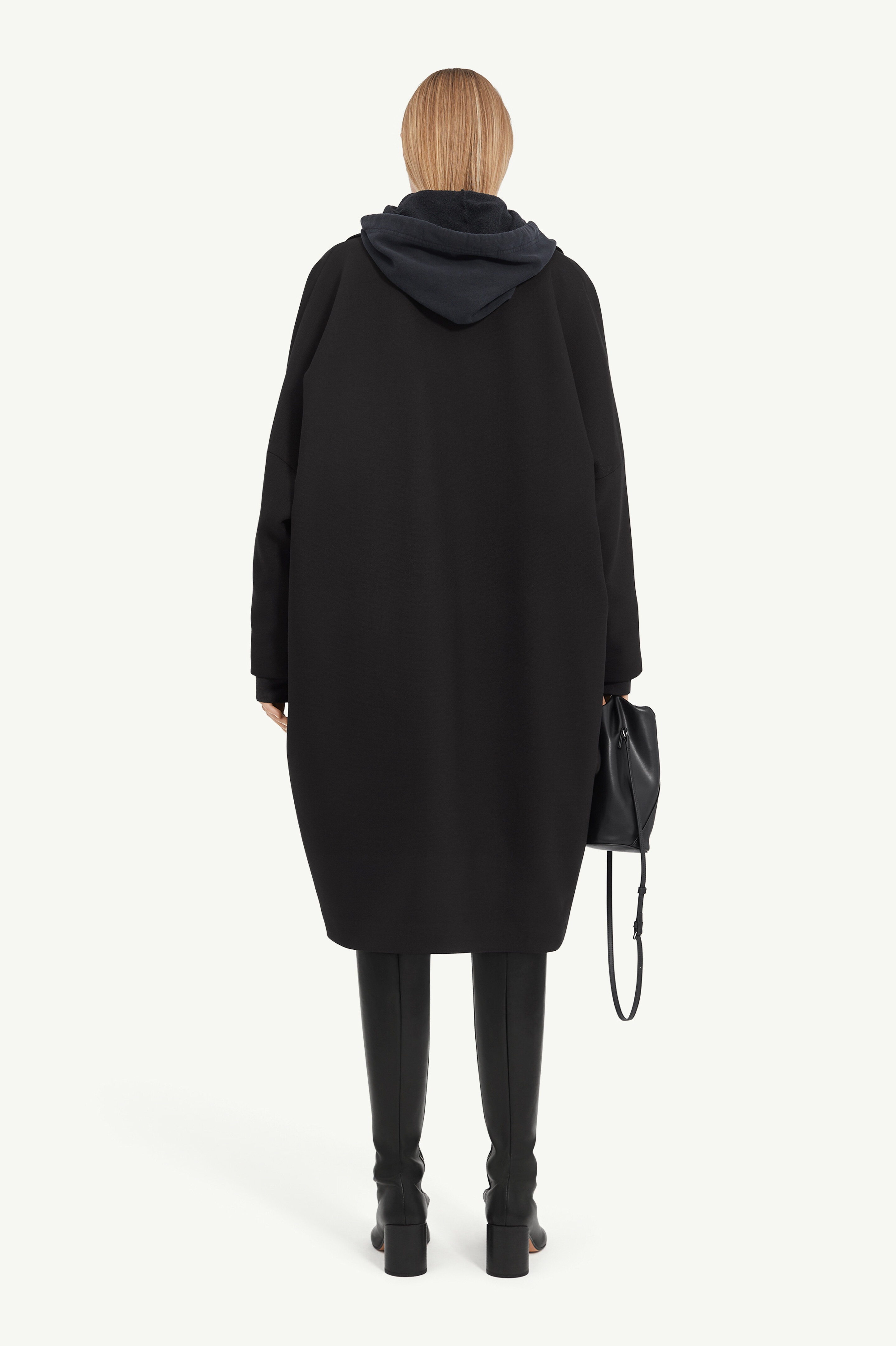 Wool Gabardine Coat - 4