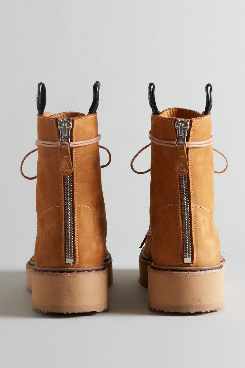 R13 SINGLE STACK BOOT - TAN NUBUCK outlook