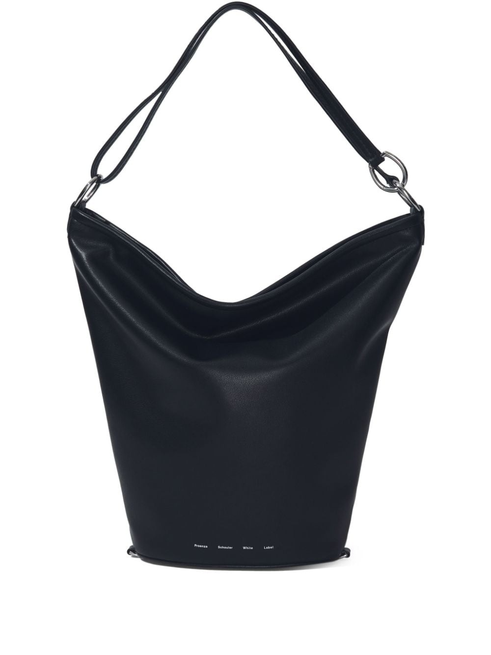 Sling leather bucket bag - 1