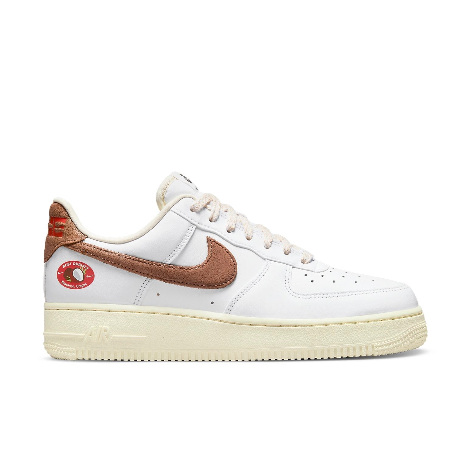(WMNS) Nike Air Force 1 Low '07 LX 'Coconut' DJ9943-101 - 2