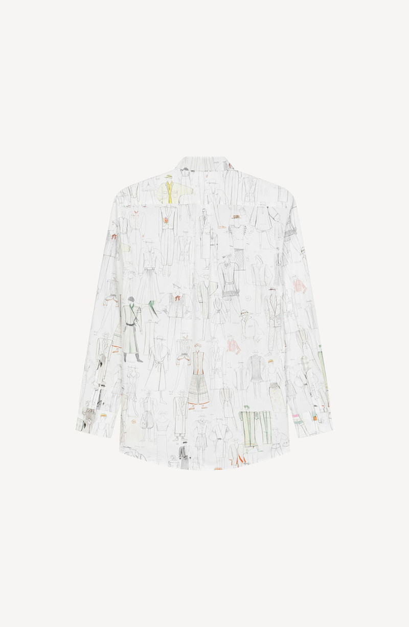 KENZO 'KENZO Sketch' casual shirt outlook