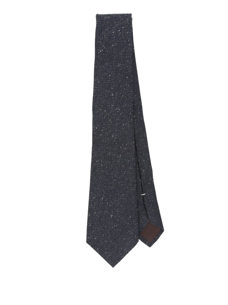 speckled silk tie 1
