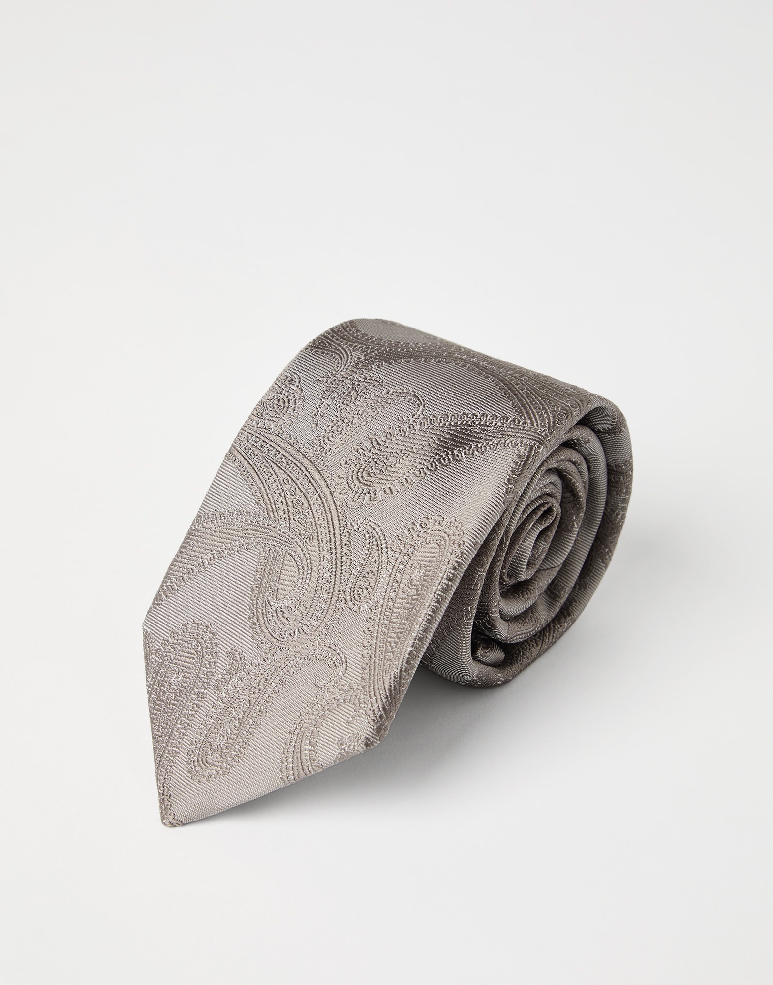 Paisley silk tie - 2