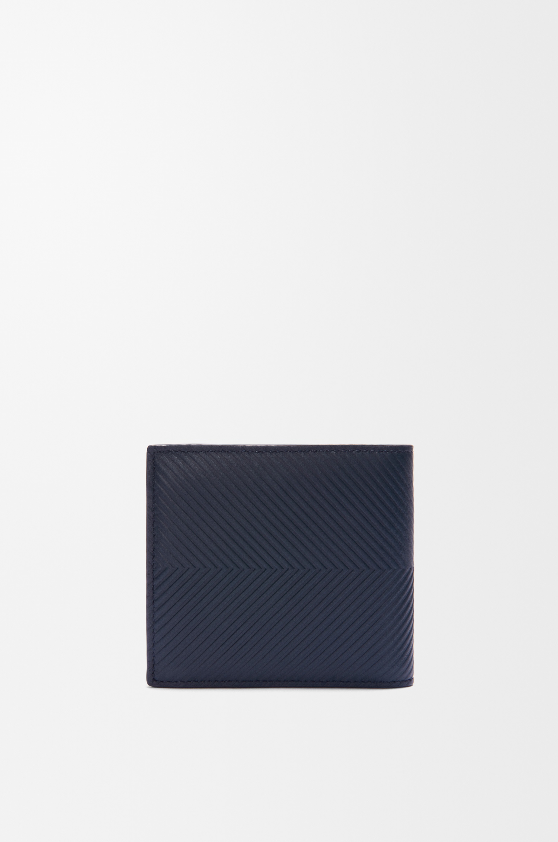 Bifold coin wallet in textured classic calfskin - 4