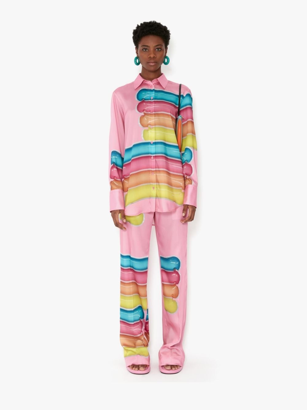 PRINTED TAILORED TROUSER - 2