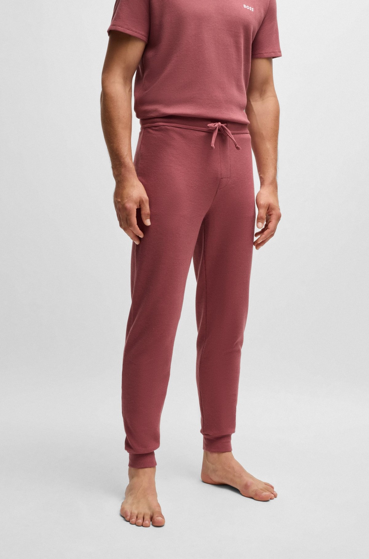 PAJAMA BOTTOMS WITH EMBROIDERED LOGO - 2
