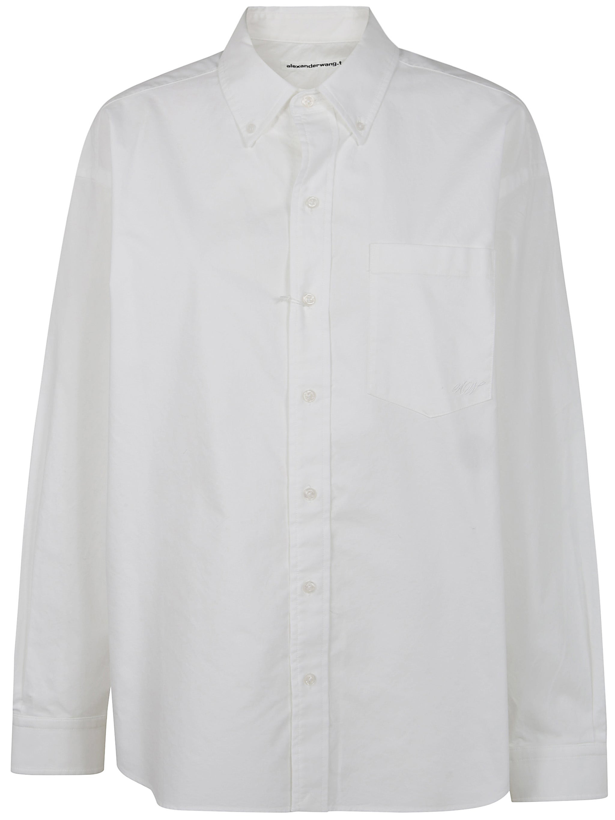 Alexander Wang Women Oversized Boyfriend Shirt - 6