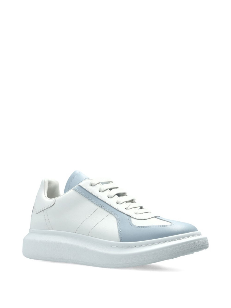 Alexander McQueen Oversized Retro leather sneakers outlook