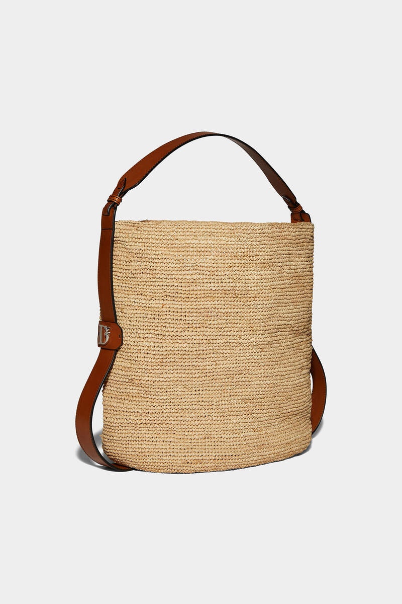 JUNGLE RAFIA HOBO - 4