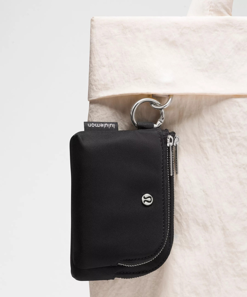 lululemon Double Zip Clippable Card Pouch outlook