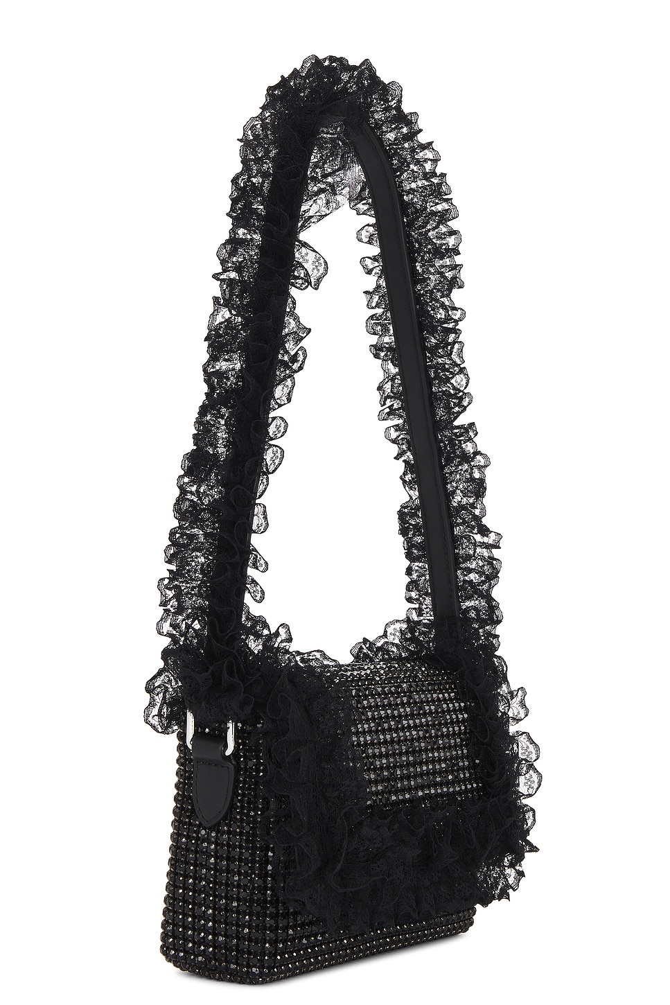 x Christopher Kane Crystal Lace Detail Bag - 3