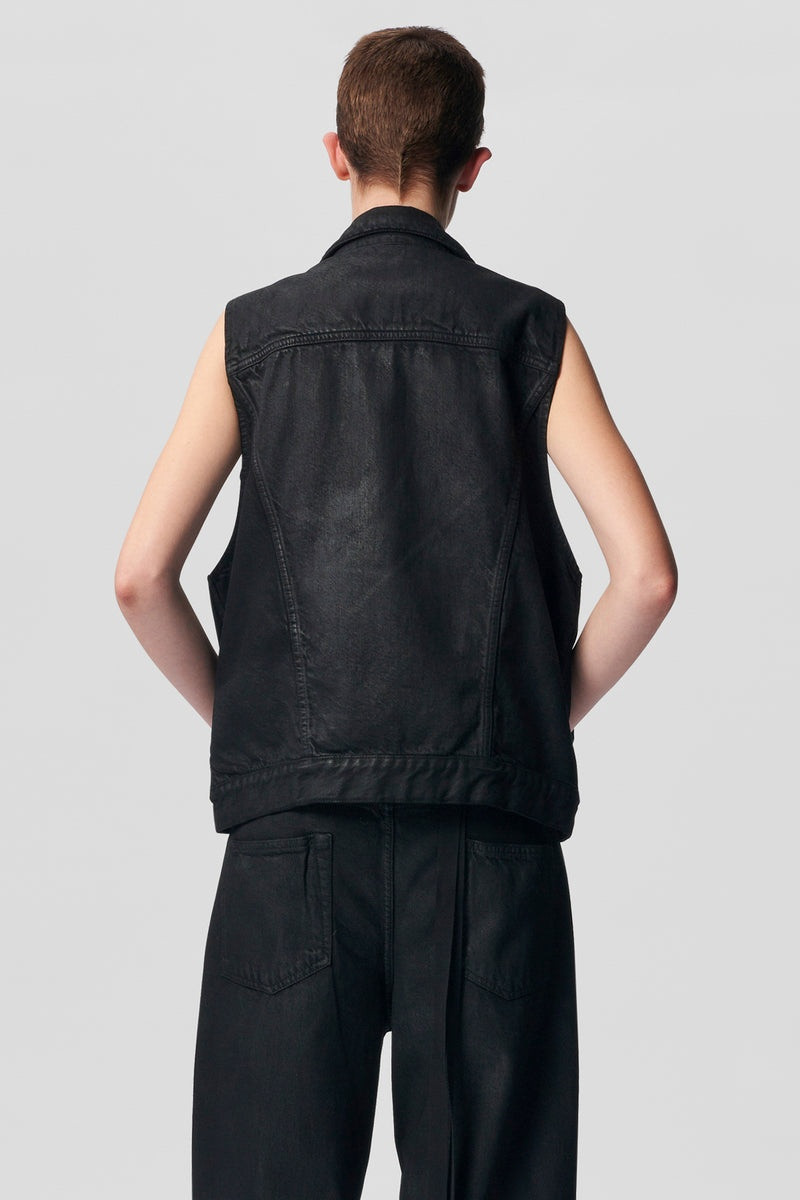 Juliette 5-Pockets High Comfort Sleeveless Jacket 3