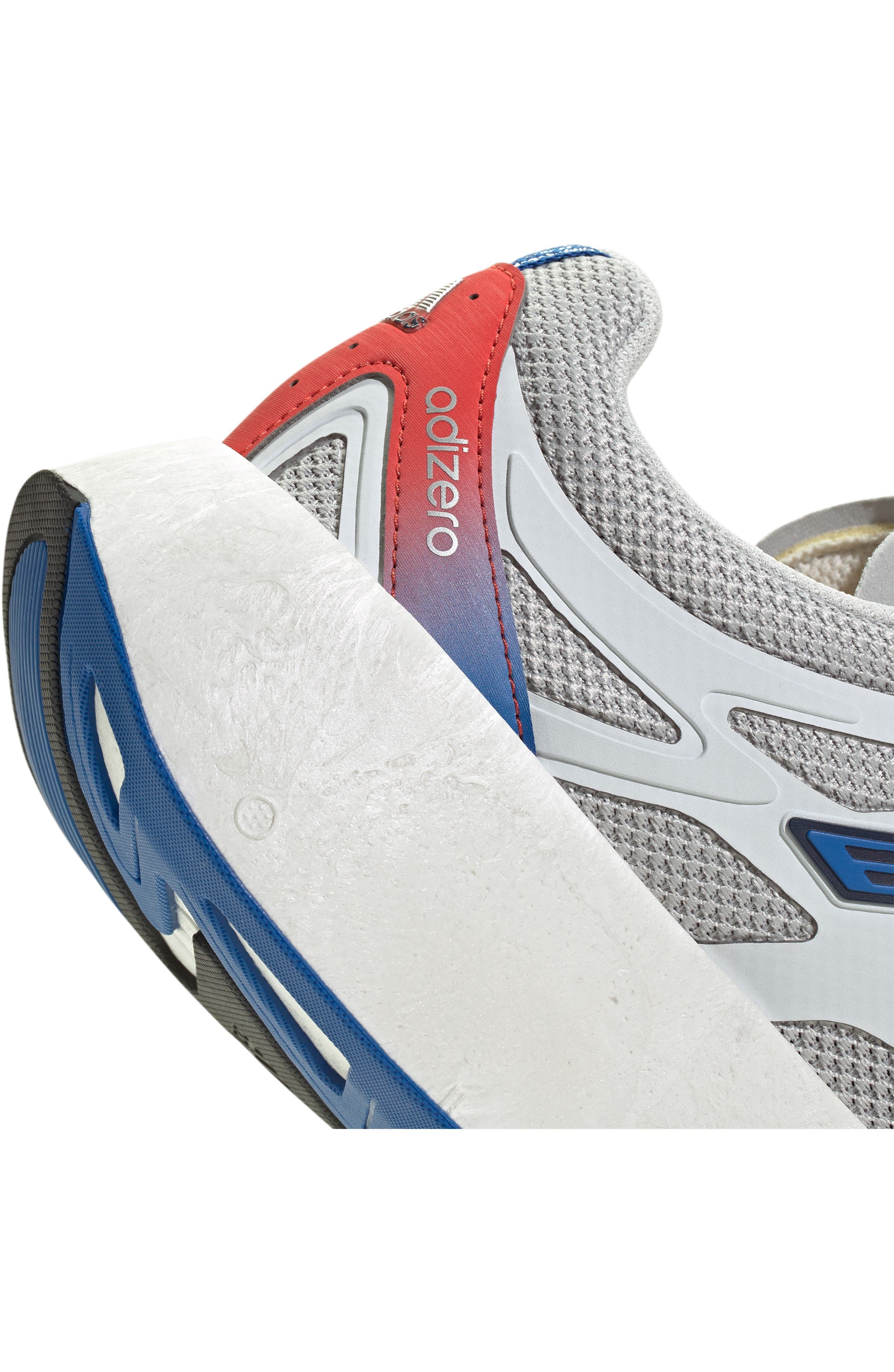 adidas Gender Inclusive Adizero Aruku Sneaker in Crystal White/Grey/Blue at Nordstrom - 9